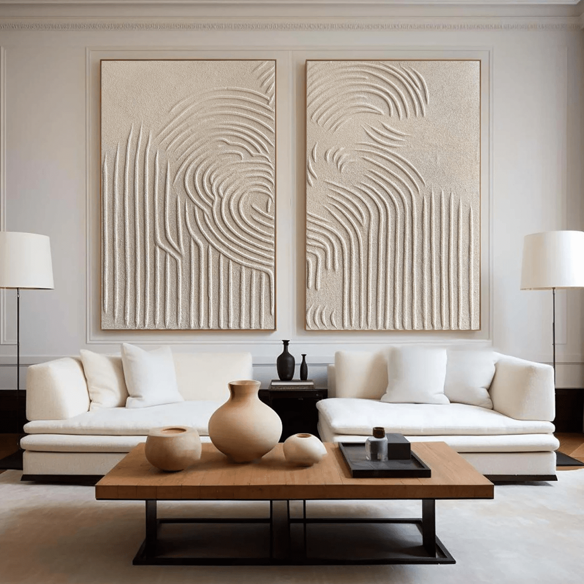 Abstract Painting Set Of 2 #RAB010