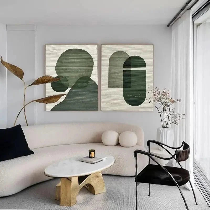 Abstract Painting Set Of 2 #RAB019