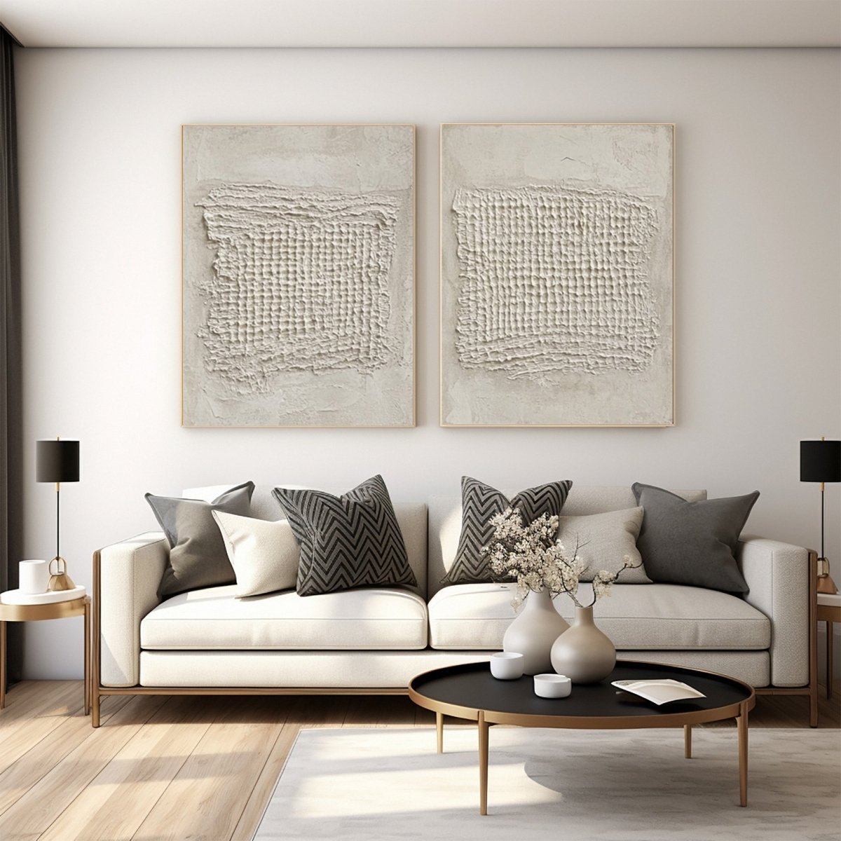 Abstract Painting Set Of 2 #RAB046