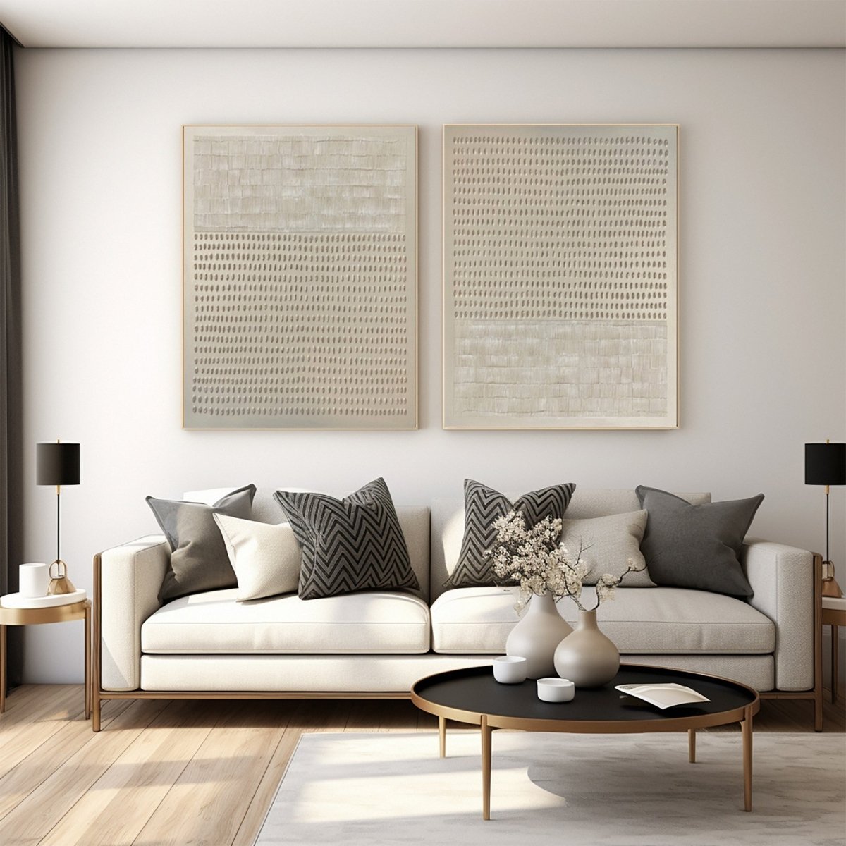 Abstract Painting Set Of 2 #RAB058