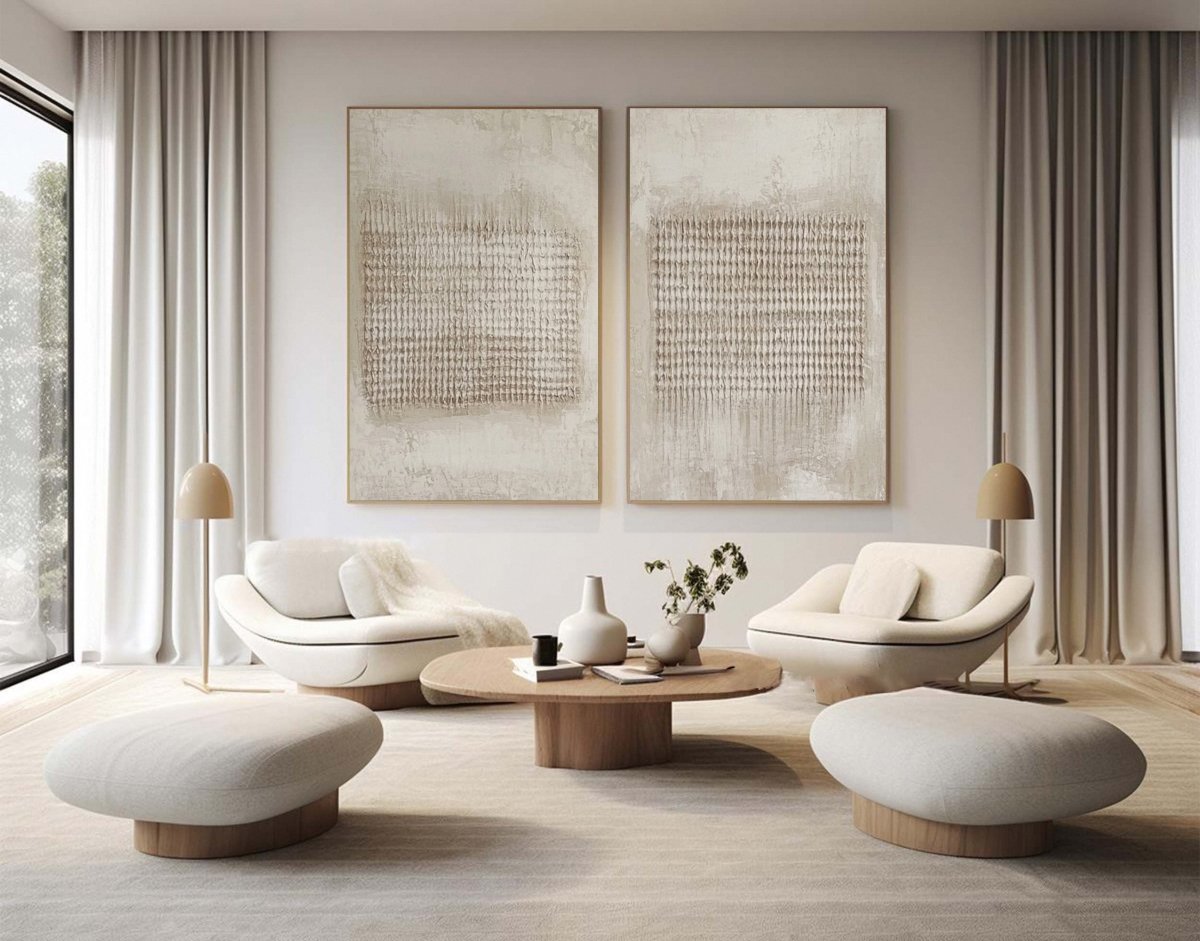 Abstract Painting Set Of 2 #RAB048