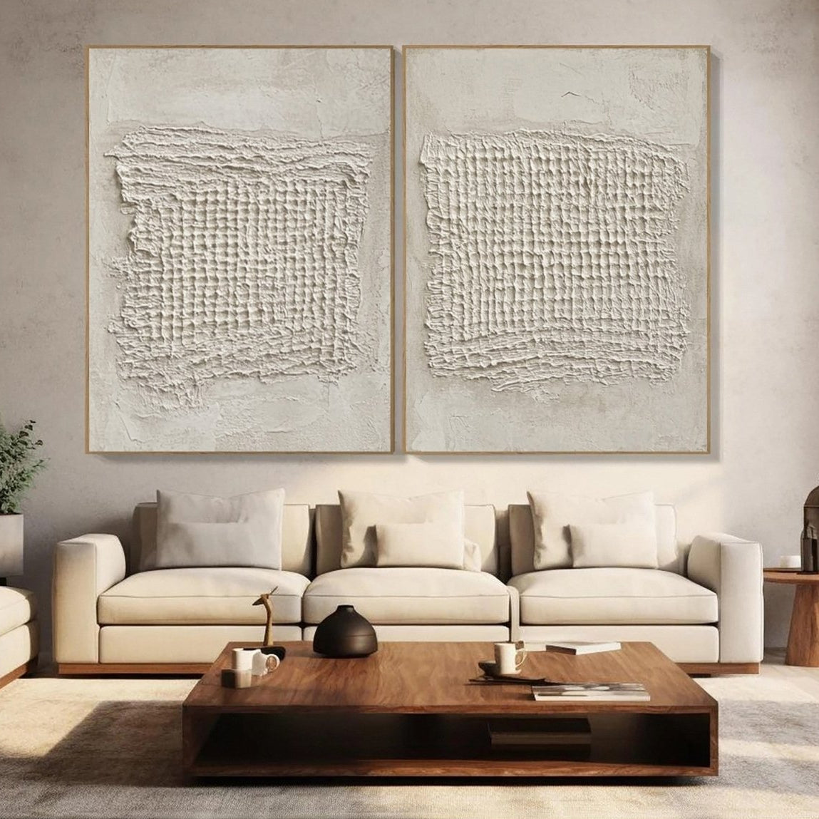 Abstract Painting Set Of 2 #RAB046