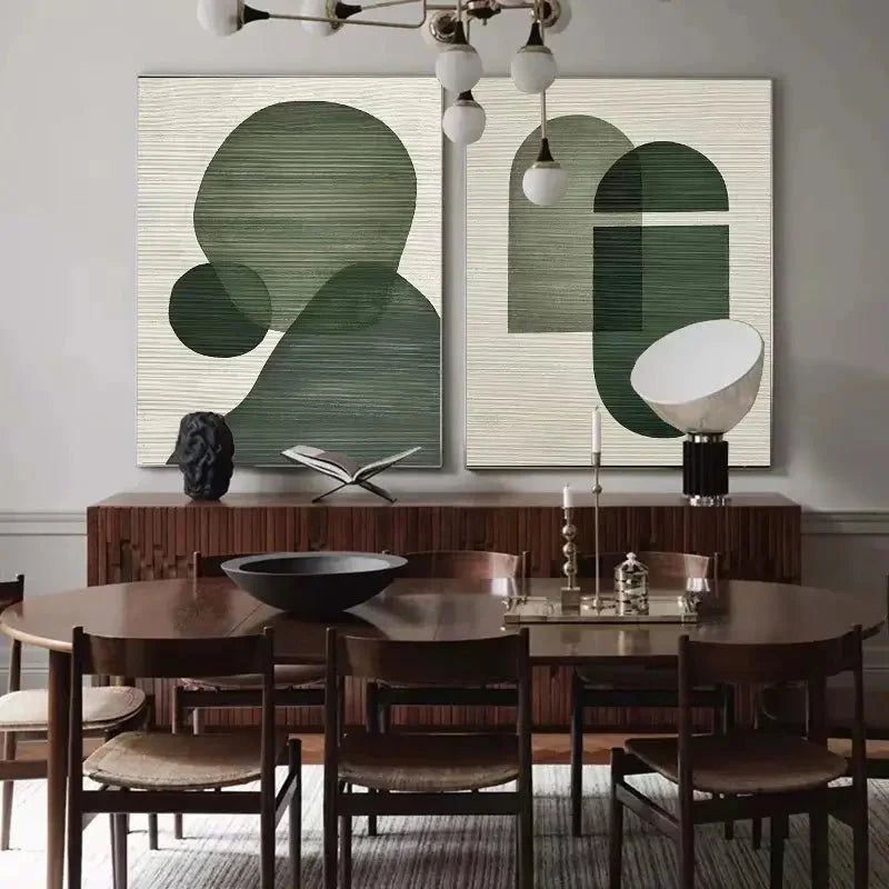 Abstract Painting Set Of 2 #RAB019