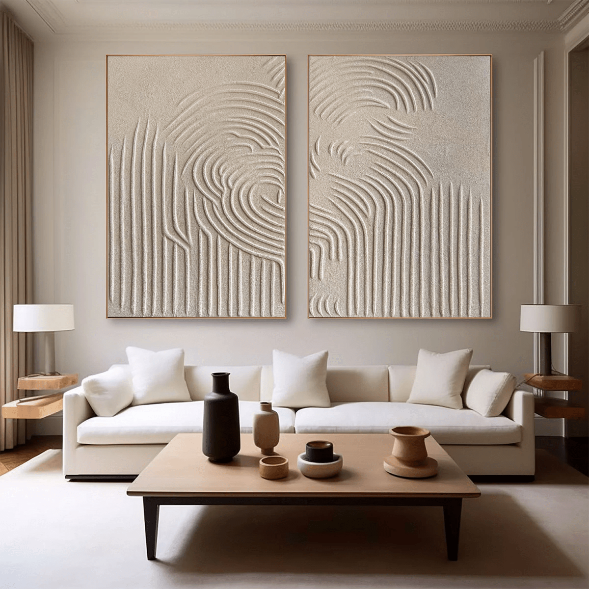 Abstract Painting Set Of 2  #RAB010