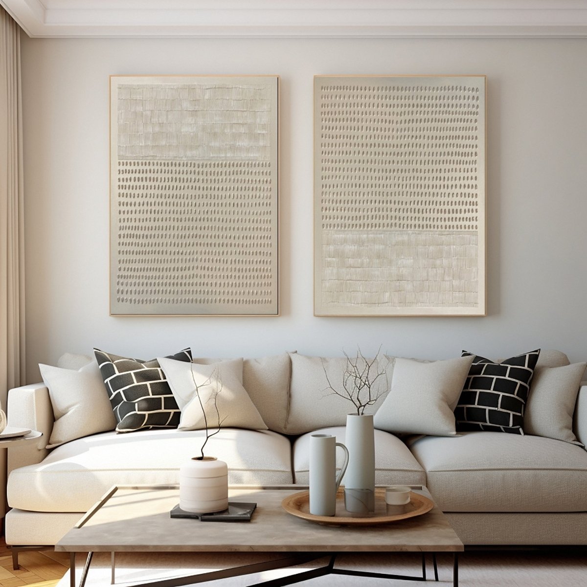 Abstract Painting Set Of 2 #RAB058