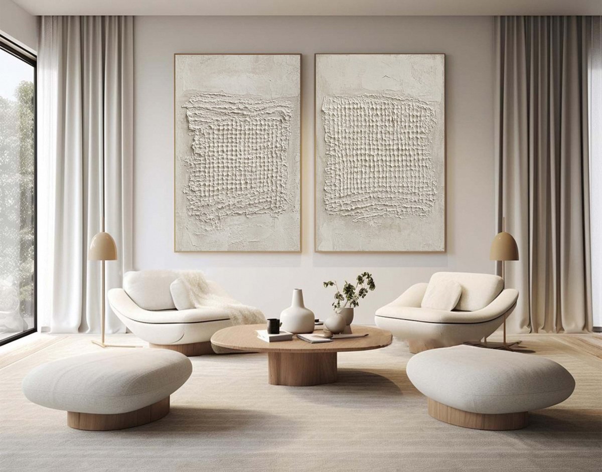 Abstract Painting Set Of 2  #RAB046