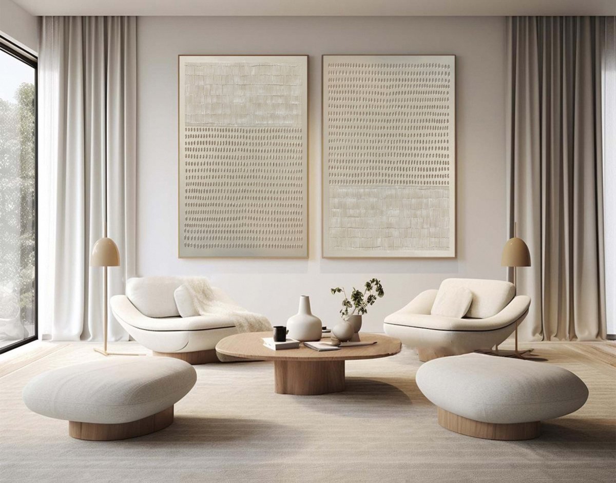 Abstract Painting Set Of 2 #RAB058