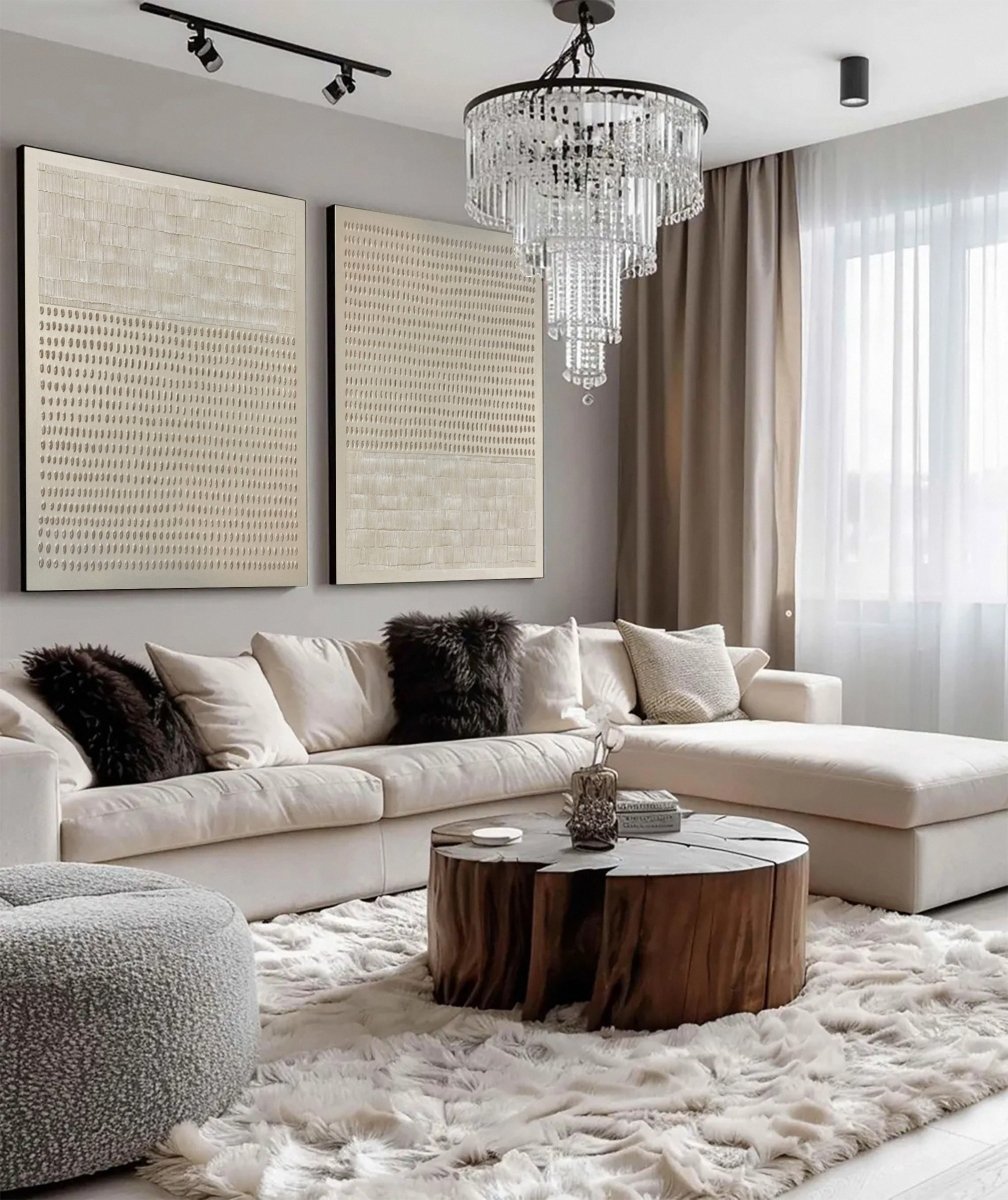 Abstract Painting Set Of 2 #RAB058