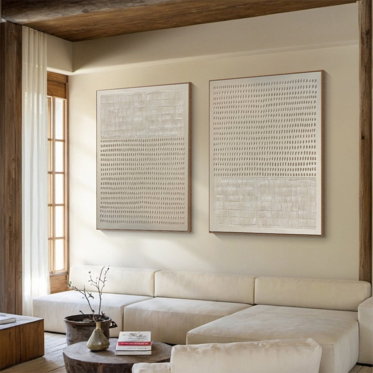 Abstract Painting Set Of 2 #RAB058