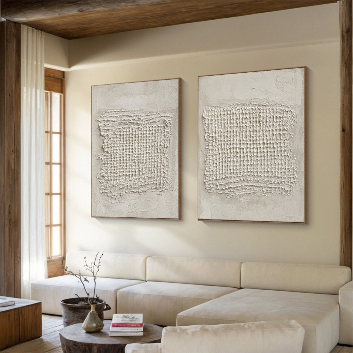 Abstract Painting Set Of 2  #RAB046