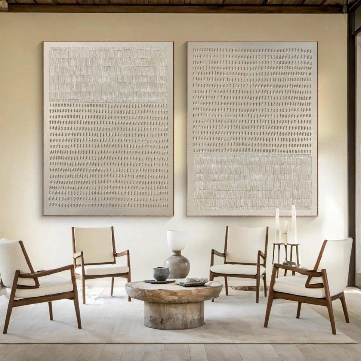 Abstract Painting Set Of 2 #RAB058