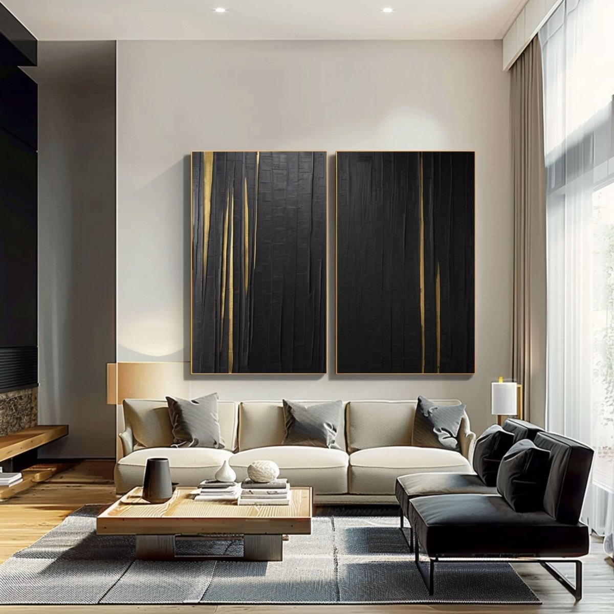 Abstract Painting Set Of 2 #RAB057