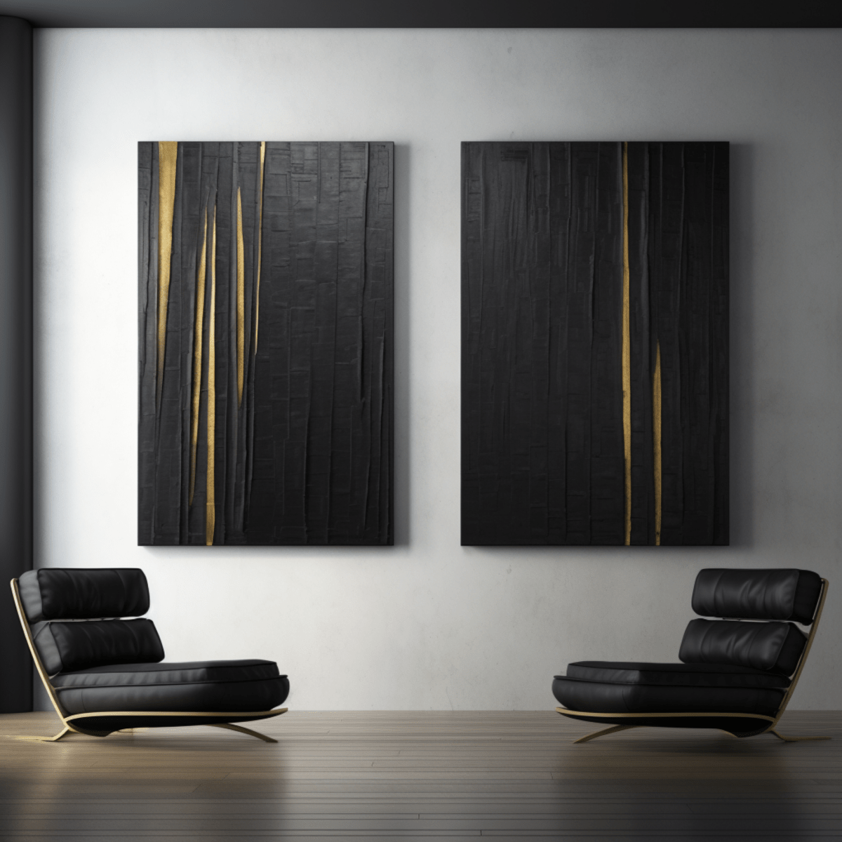 Abstract Painting Set Of 2 #RAB057